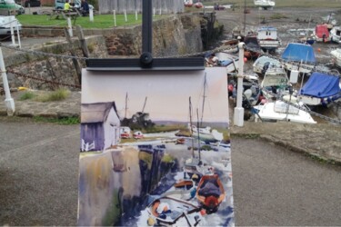 Painting Porlock Weir