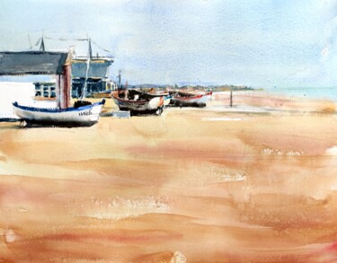 Fishing boats at Aldeburgh